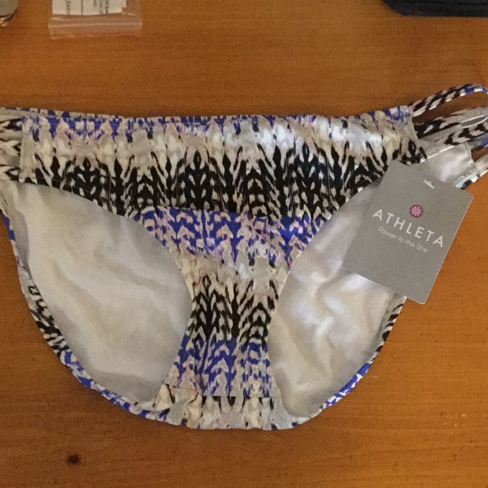 NWT Athleta bikini bottom size large